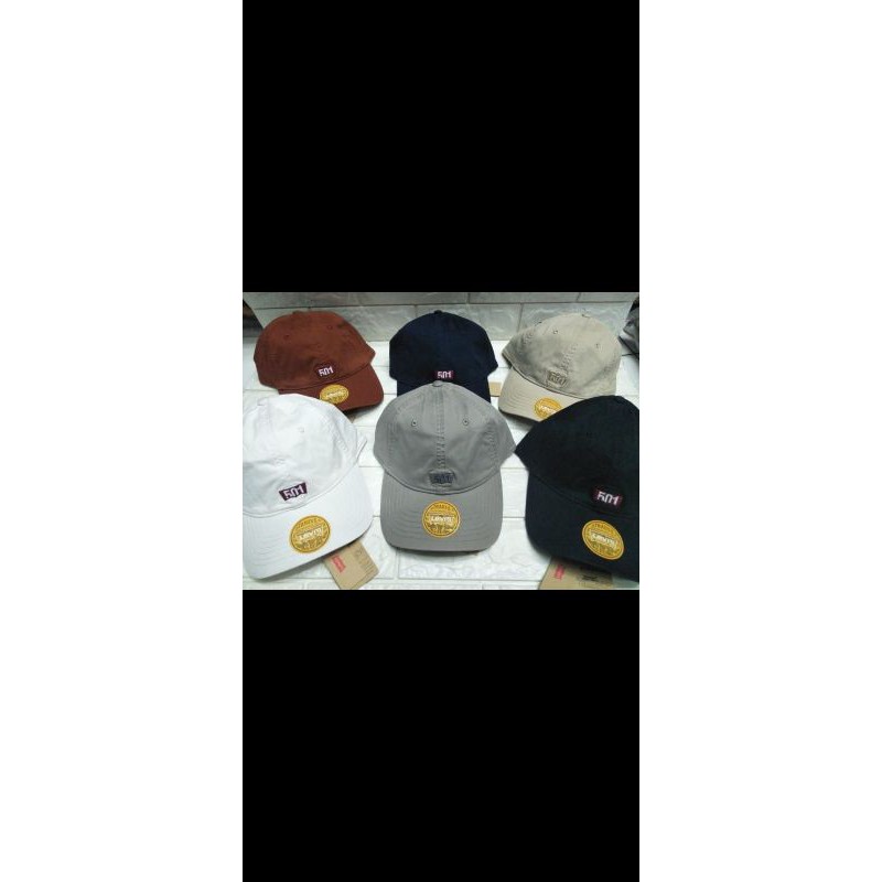 TOPI BASEBALL GOLF LEVIS IMPORT UNISEX CEWEK/COWOK