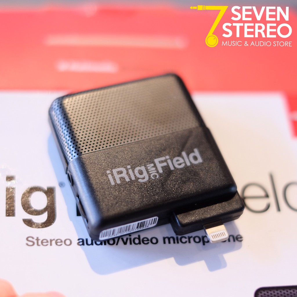 IK Multimedia iRig Mic Field Compact Audio - Video Recorder