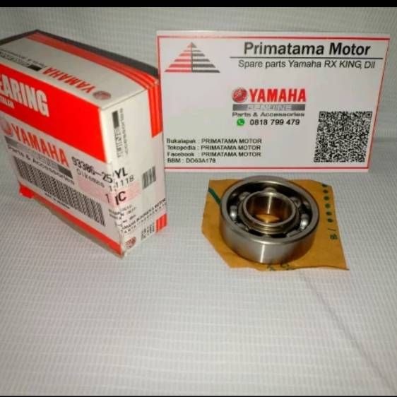 BEARING RODA DEPAN RX KING ASLI ORIGINAL YAMAHA 93306-252YL