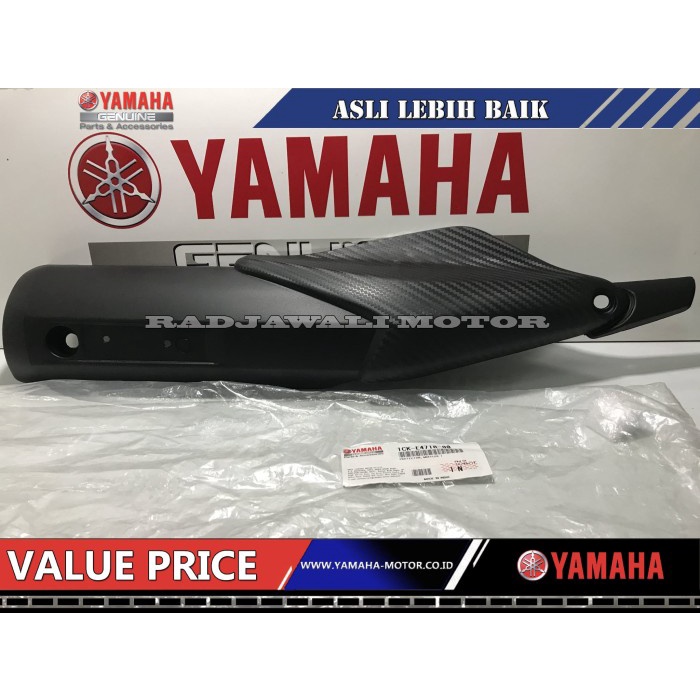 LAPISAN PELINDUNG KNALPOT R25 ASLI YAMAHA