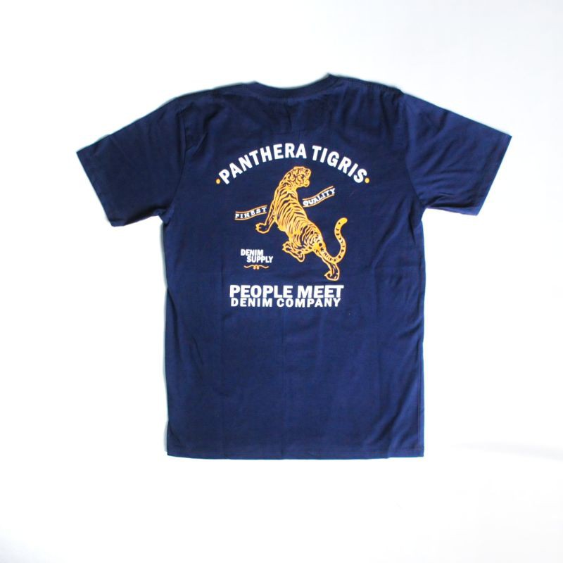 People Meet Denim Company Panthera Tigris Tees