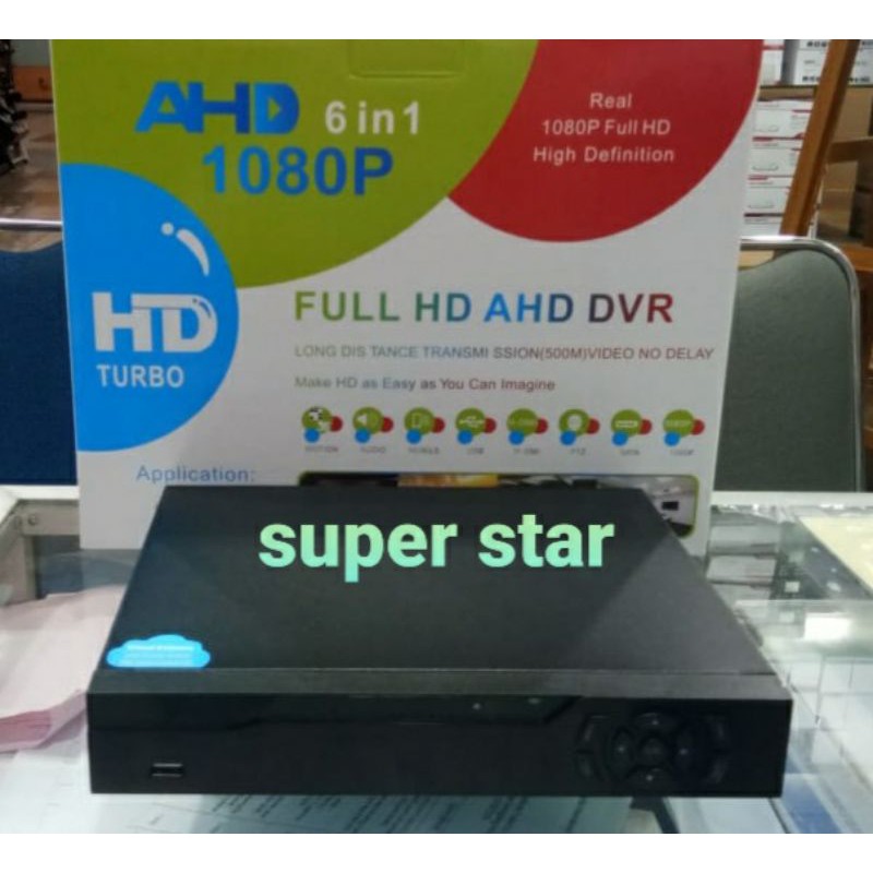 DVR HYBRID AHD READY 4 CHANNEL 8 DAN 16 CHANNEL