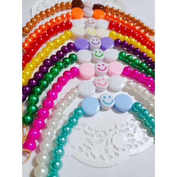 konektor/pengait masker/masker/strapmask/ strap masker /strap mutiara /konektor mutiara/strap