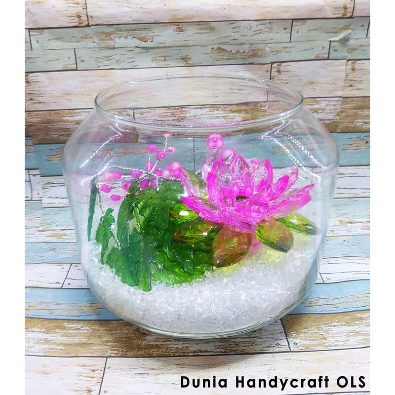 Vas / Pot Kaca Terrarium Dusseldo