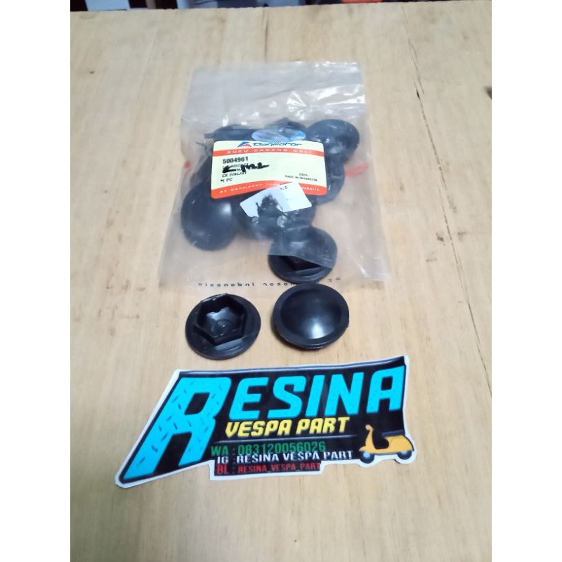 Plastik Tutup Rotor Mur Magnet Vespa Px Super Sprint Ps Excel Exclusive original Danmotor