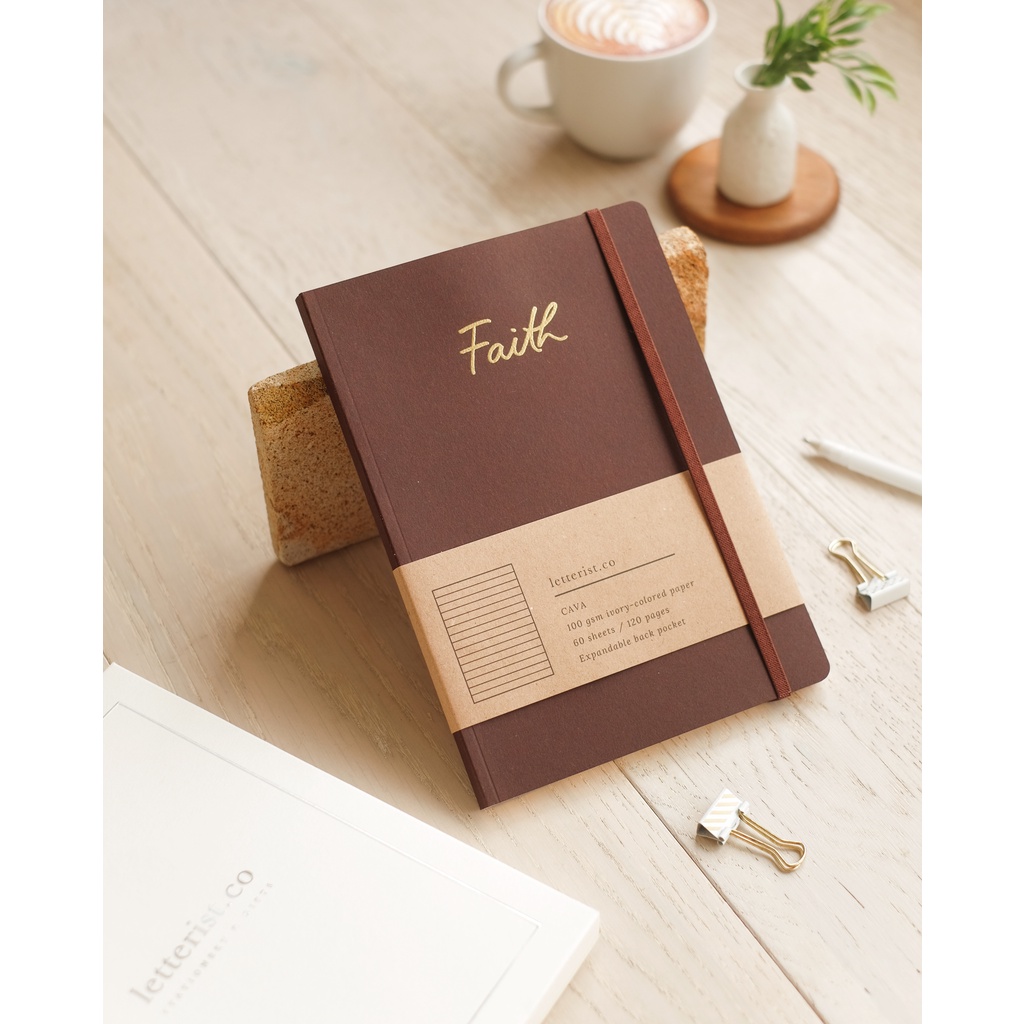 

Cava Mahogany Notebook / Agenda Corporate / Custom Buku Tulis / Hadiah Journal / Diary Jurnal / Kado Ulang Tahun / Personalized Gifts Letterist