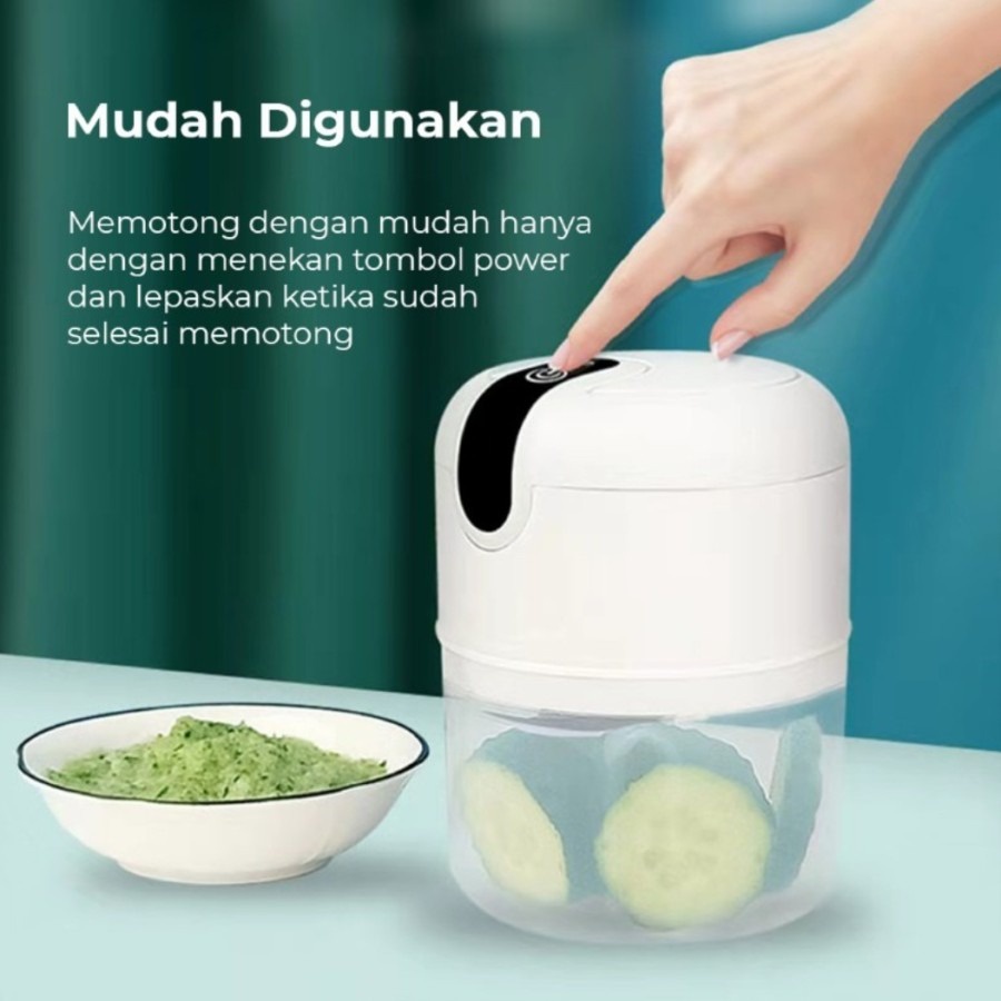 USB Mini Food Processor Usb Blender mini Serbaguna mini chopper