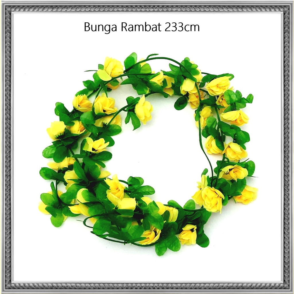 Bunga Rambat/Bunga Hiasan/Bunga Gantung 233cm