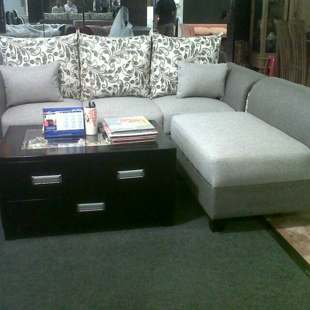 Sofa l putus + meja