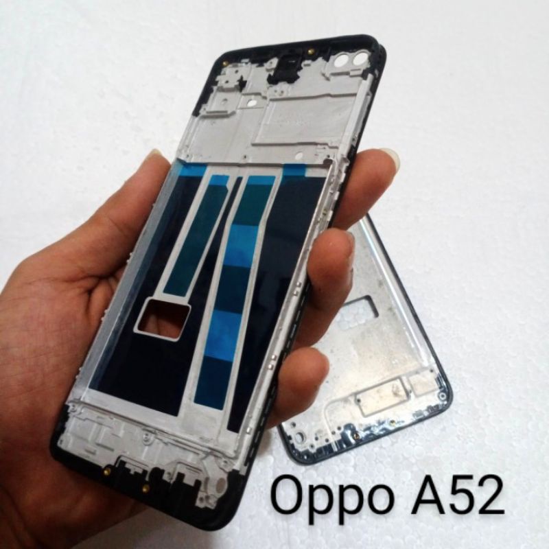 Frame LCD Tulang Tengah Tatakan LCD Oppo A52 | A 52 Original