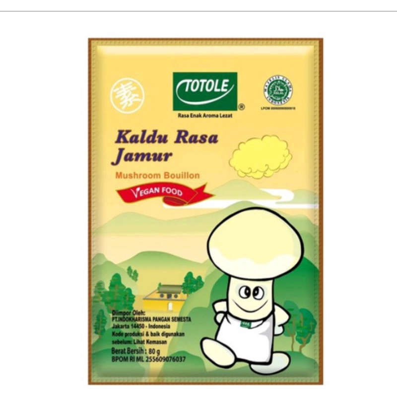 

TOTOLE KALDU JAMUR 80 GR