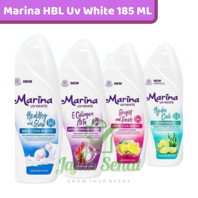 Marina Hand Body Lotion Uv White 185ml