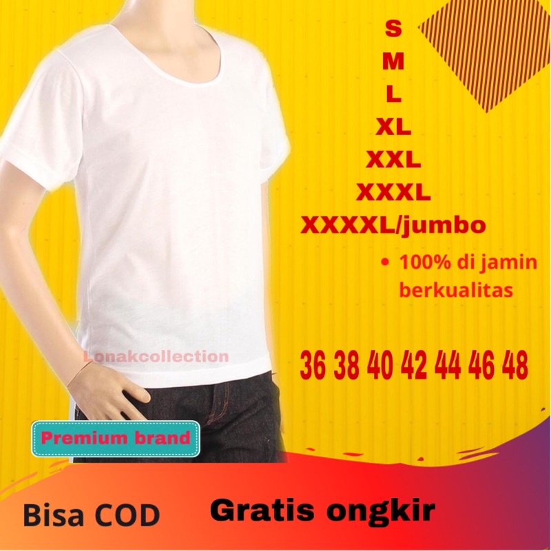 baju Kaos daleman original pria dewasa kaos polos dalam dalaman pria dewasa singlet katun baju dalam