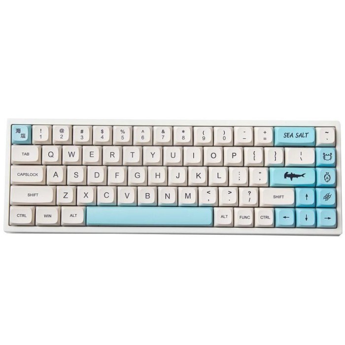 KEYCAPS PBR SEA SALT MILK XDA PROFILE MECHANICAL KEYBOARD SUBLIM