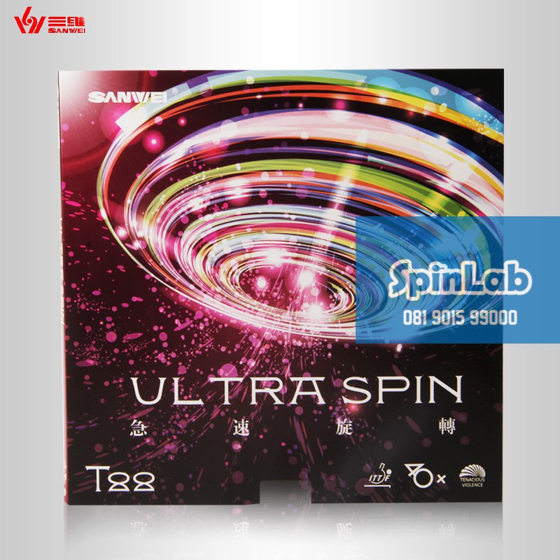 SANWEI T88 Ultra Spin | Karet Pingpong Tenis Meja