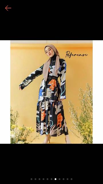 BANTING HARGA  GAMIS KAKTUS //GAMIS KEKINIAN MOTIF TERBARU(1kg muat 5 pcs)