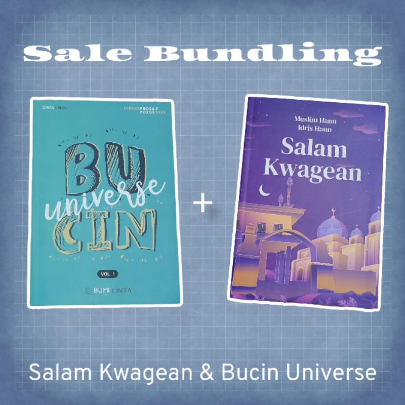 [PAKET BUNDLING] BUCIN UNIVERSE DAN SALAM KWAGEAN