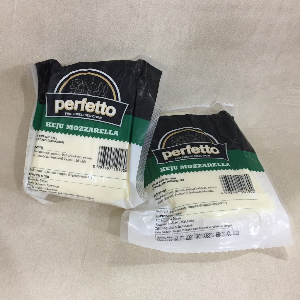 

Perfetto Keju Mozarella 250gr