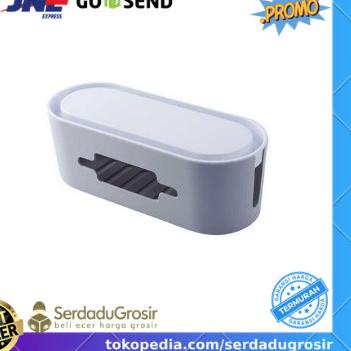 

Ω Promo Kotak Organizer Kabel Charger Wire Cable Management Box Elegan ➨