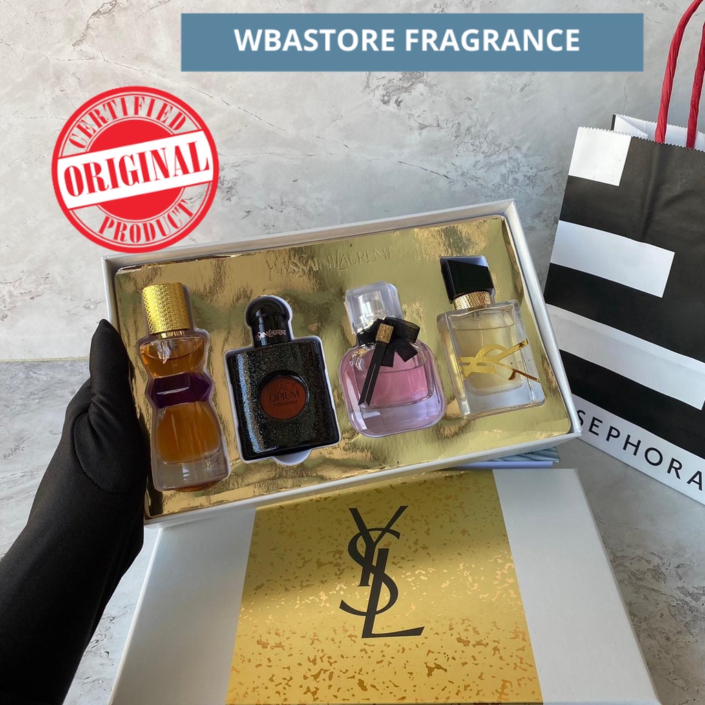 YSL SET 4X30 ML PARFUM 100% ORIGINAL