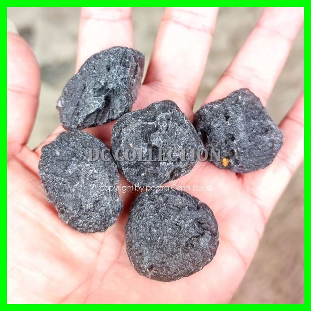 Natural Batu Alam Meteor Natural Textite