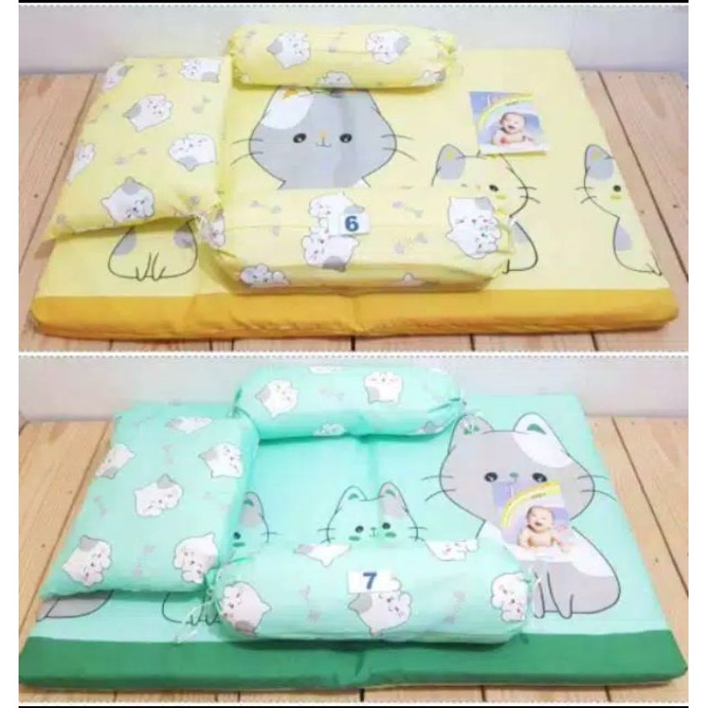 SET MATRAS BAYI JESSY / KASUR BAYI SET BANTAL GULING