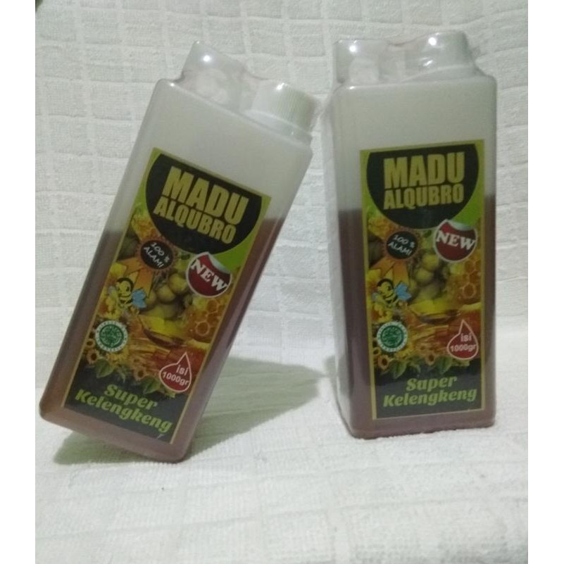 

MADU KELENGKENG 1KG AL QUBRO . MADU AL QUBRO 1 KG . MADU MURNI