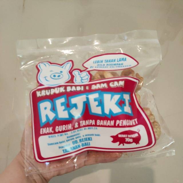 

Krupuk Samcam Rejeki khas Bali 70 gram