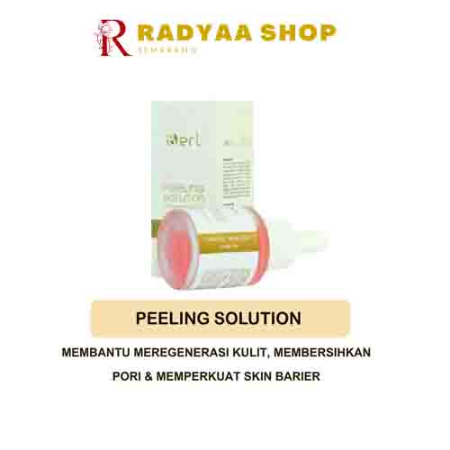 Peeling Solution with Apple Fruit Extract Eksfoliasi Kulit Mati Memudarkan Flek Membersihkan Pori by B ERL