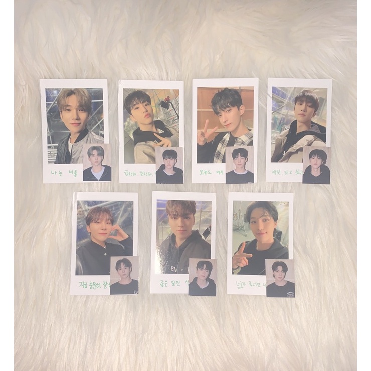 READY STOCK INSTANT PHOTOCARD DAN ID CARATLAND SEVENTEEN 2022 WONWOO MINGYU ALBUM YOUR CHOICE