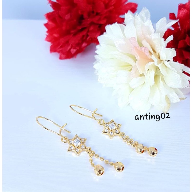 Anting titanium import kode 03,awet,tahan lama