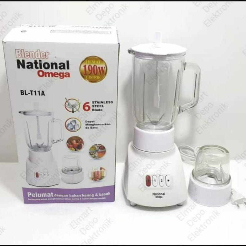 BLENDER NATIONAL BLENDER NATIONAL KACA BLENDER NATIONAL KACA 3 IN 1 BLENDER NATIONAL OMEGA BLENDER N