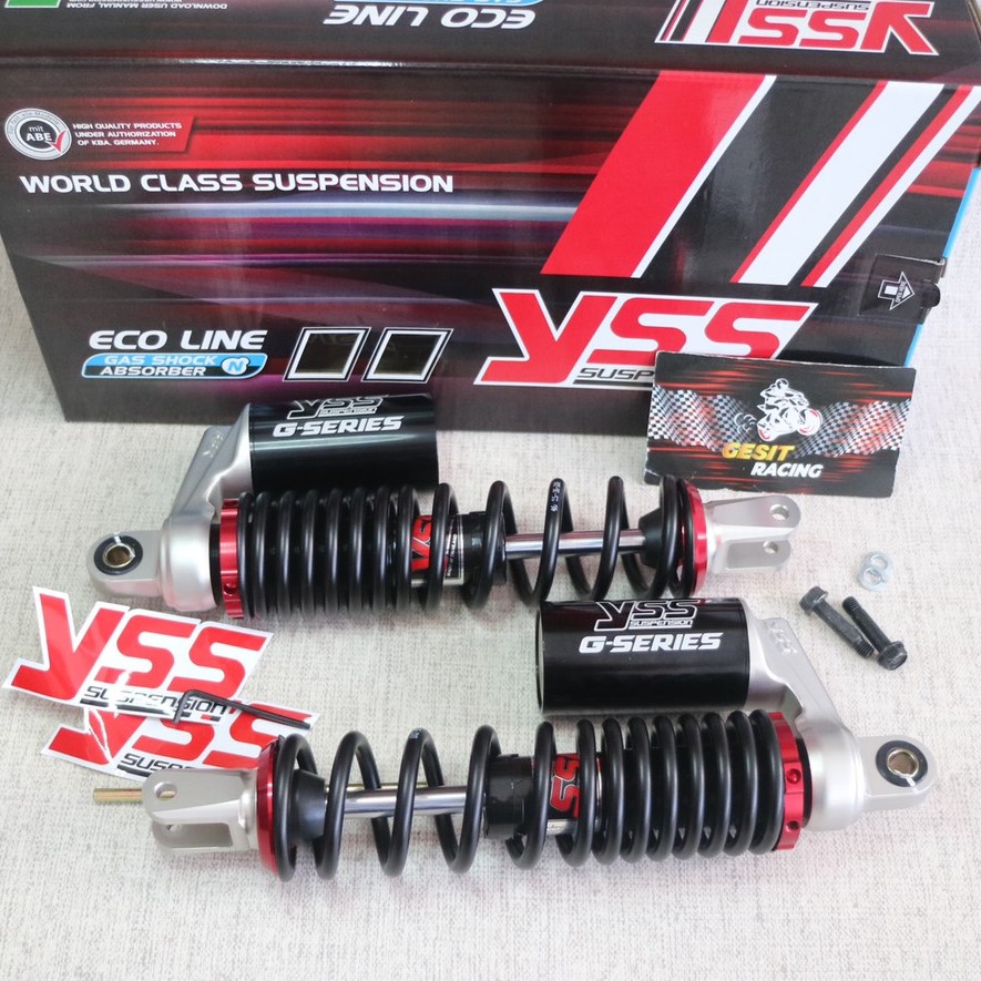 Twin shock G-Series Smooth All BlacK Reservoir Yamaha New Nmax YSS original