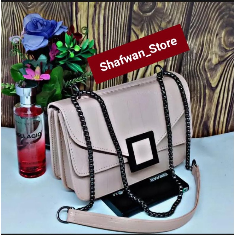 Tas Slempang Wanita Terbaru Croco Mewah