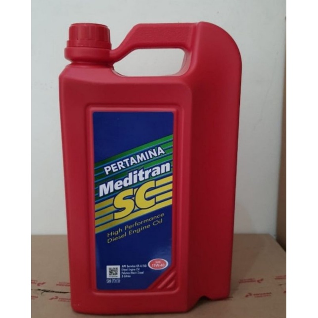 Oli Pertamina Meditran SC Diesel 5L Original