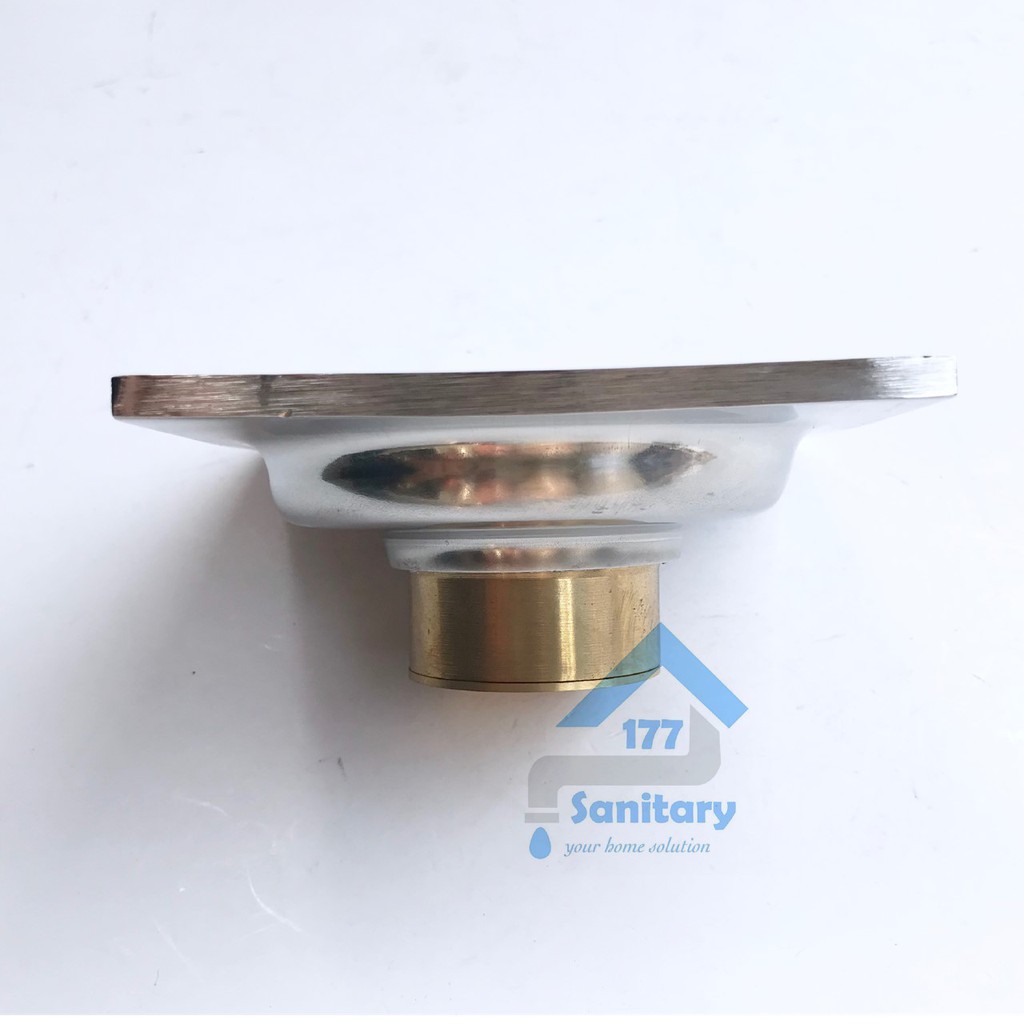 Saringan Got Stainless Tebal APPLE- Floor Drain strainer apel Saringan Air Mandi 2inch Apel Kuningan anti kecoa tikus anti bau /D20a