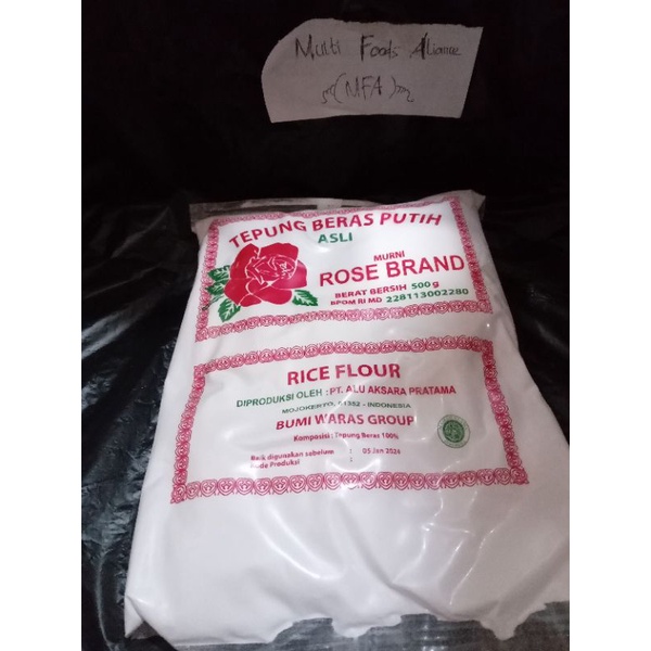 

Tepung ROSEBRAND dan Tani gunung 500gram