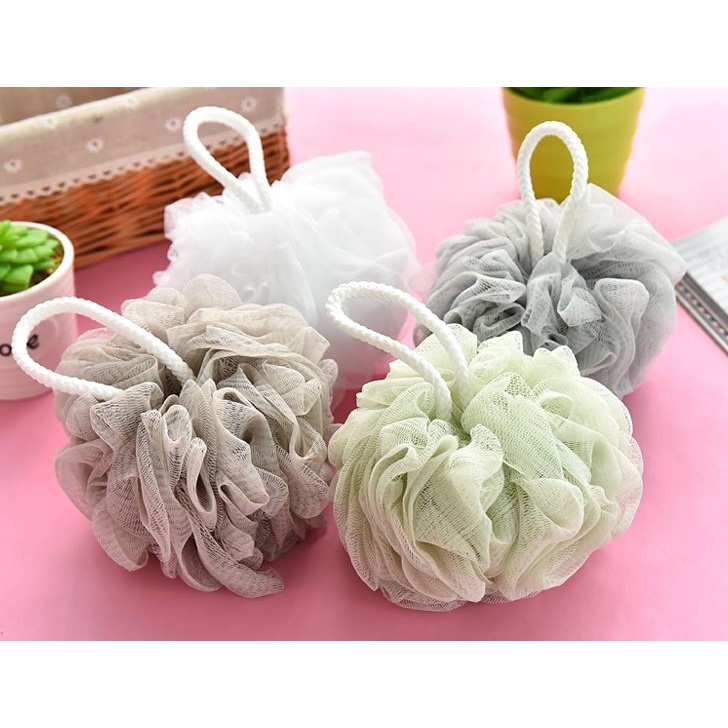 Shower Puff Premium Spons Sikat Mandi Bath Ball Flower Foam