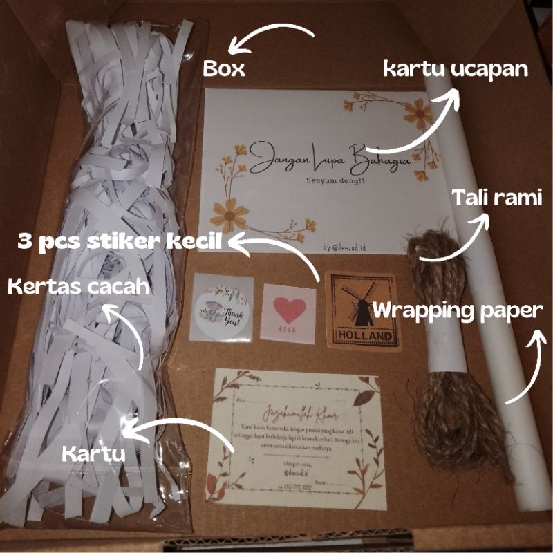 

BOX PACKAGING UNTUK GIFT BOX