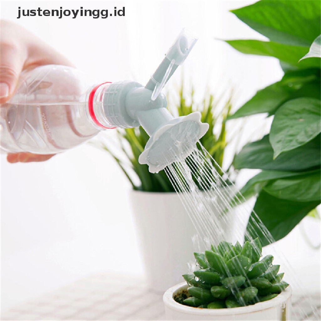 2 In 1 Nozzle Penyiram Botol Kepala Shower Bahan Plastik