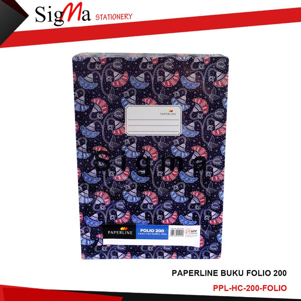 

Buku Folio 200 PAPERLINE (Pcs) / Buku Folio isi 200 lembar PAPERLINE