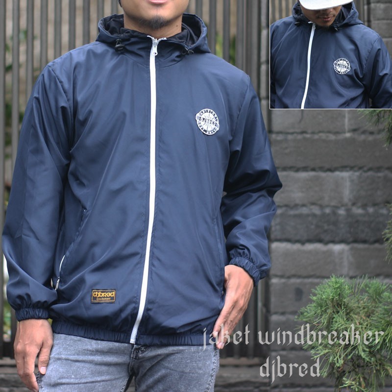 JAKET WINDBREAKER ORIGINAL DJEBRED-JAKET PARASUT PRIA-JAKET PRIA KEREN OK011502