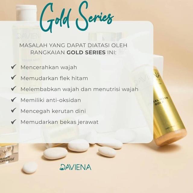 (OFFICIAL) DAVIENA SKINCARE GOLD | GOLD SERIES DAVIENA SKINCARE