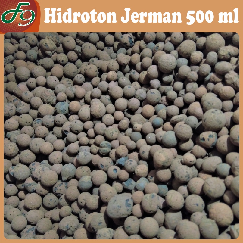 Hidroton Jerman Hydroton Germany Media Tanam Hidroponik 500 ml