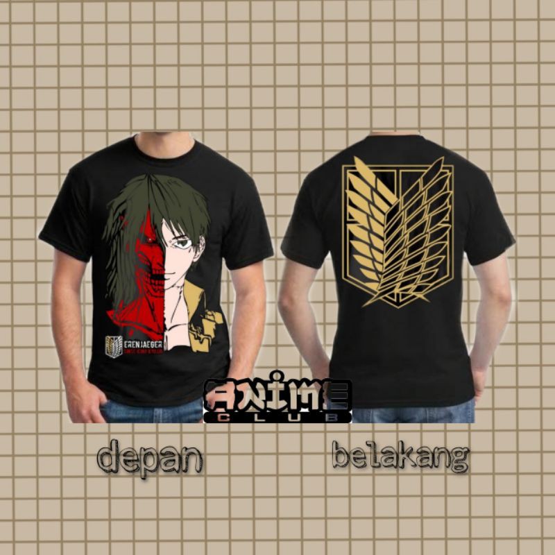 Baju Anime - Eren Jaeger (Attack on Titan)