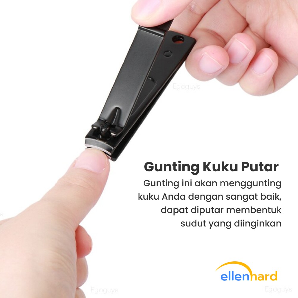 gunting kuku besar alat potong kuku tajam manicure pedicure stainless steel