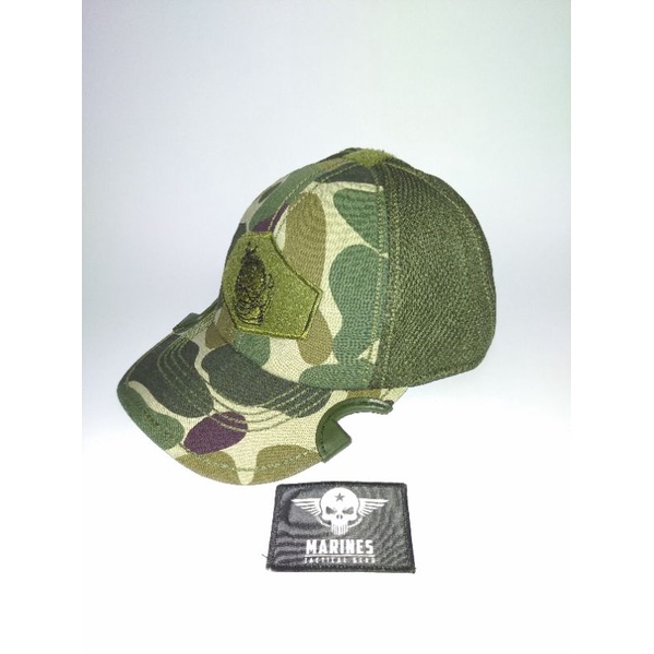 Topi Tactical Motif Doreng KKO