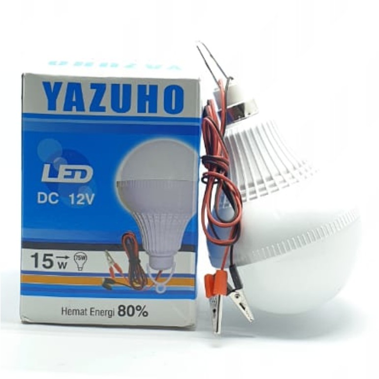 YZH Lampu LED DC 15w 12v / Led Bulb / Bohlam LED