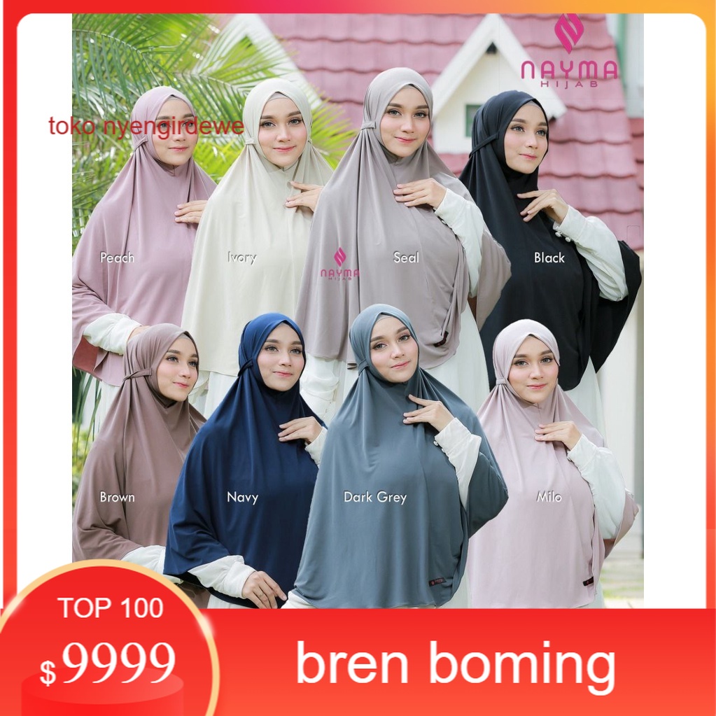 Bergo Rania Bahan Jersey by Nayma hijab
