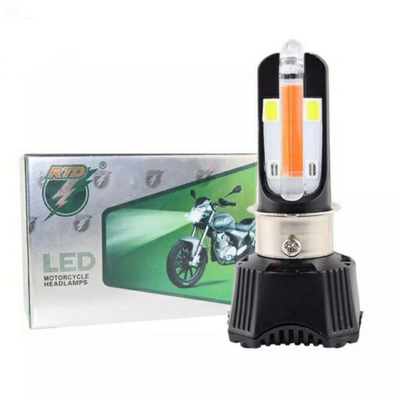 Lampu Depan Led 4 Sisi AC DC H6 40W Plus Senja M02K RTD